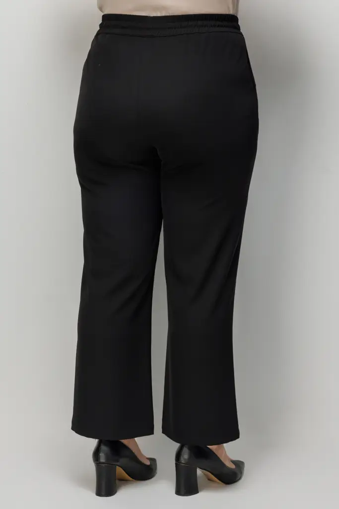 Ekol Beli Bağcıklı Bol Paça Pantolon 04126