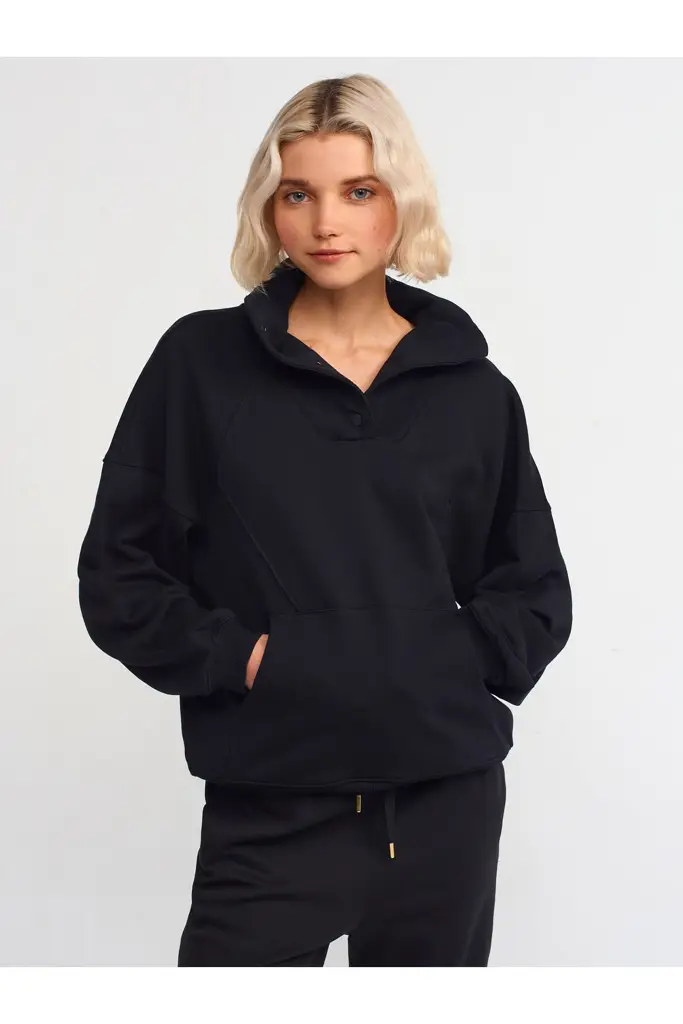 DİLVİN OVERSİZE SWEATSHİRT 40107