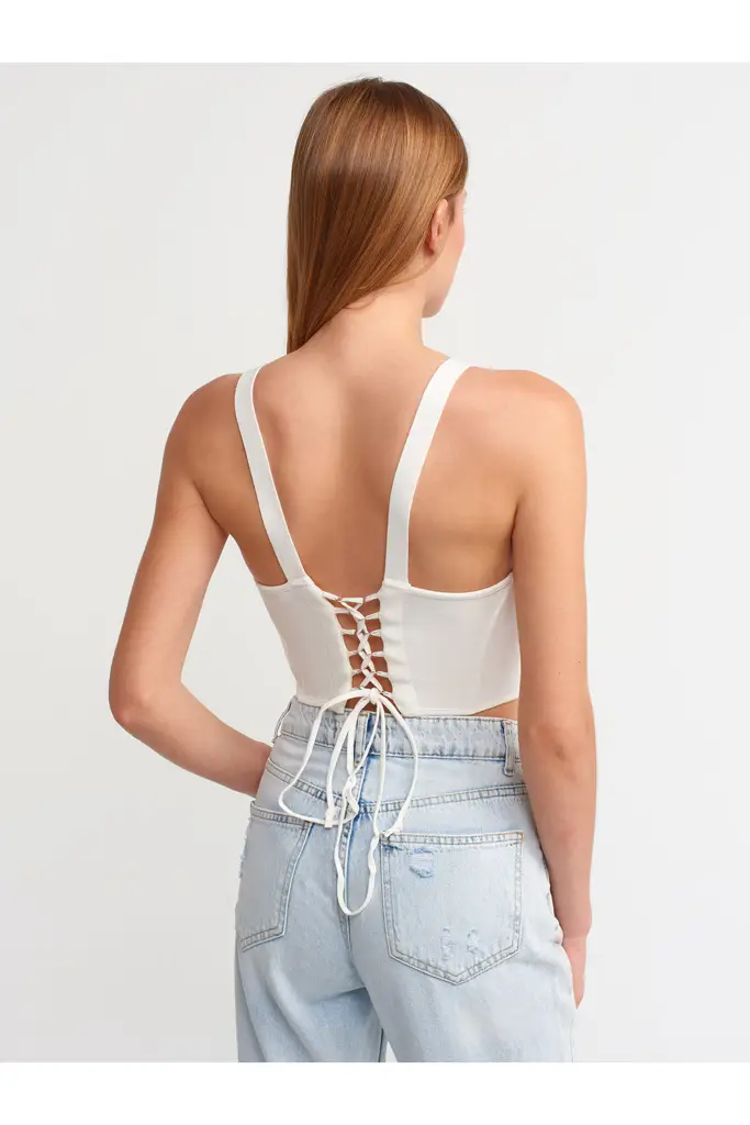 DİLVİN ARKASI BAĞCIKLI CROP ATLET 10216