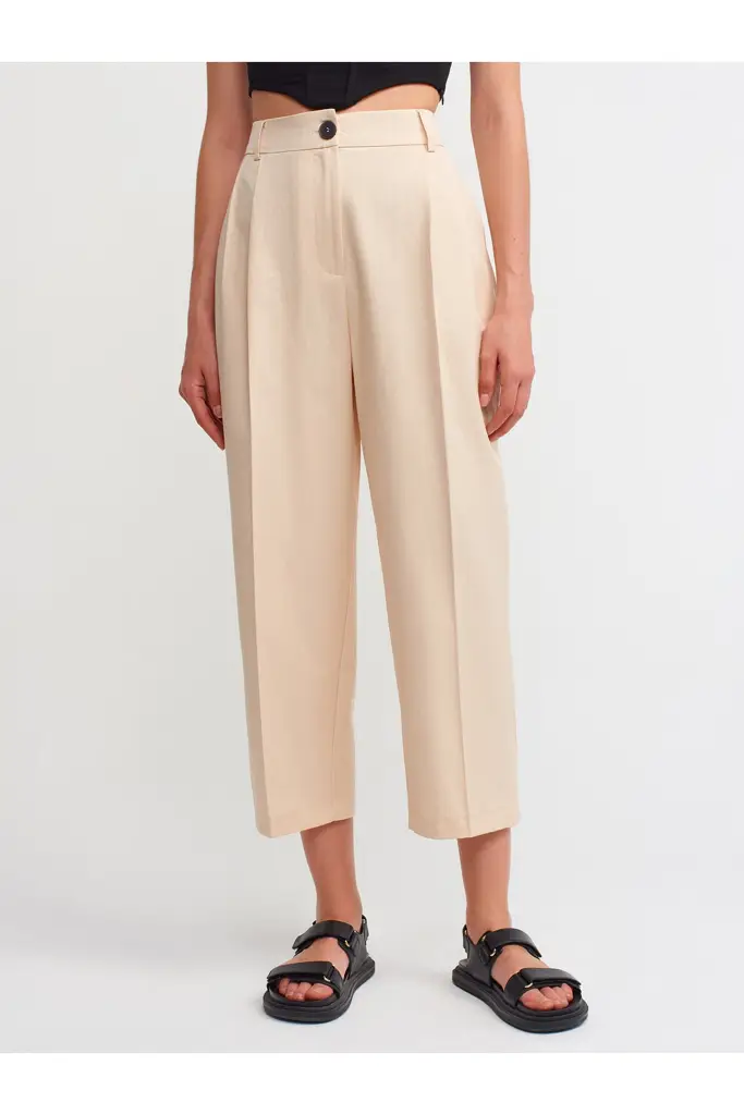 DİLVİN YÜKSEK BEL CROP PANTOLON 70346
