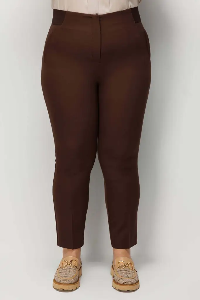 Ekol Beli Kalın Lastikli Dar Paça Pantolon 4168