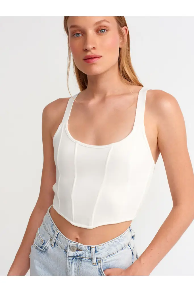 DİLVİN ARKASI BAĞCIKLI CROP ATLET 10216