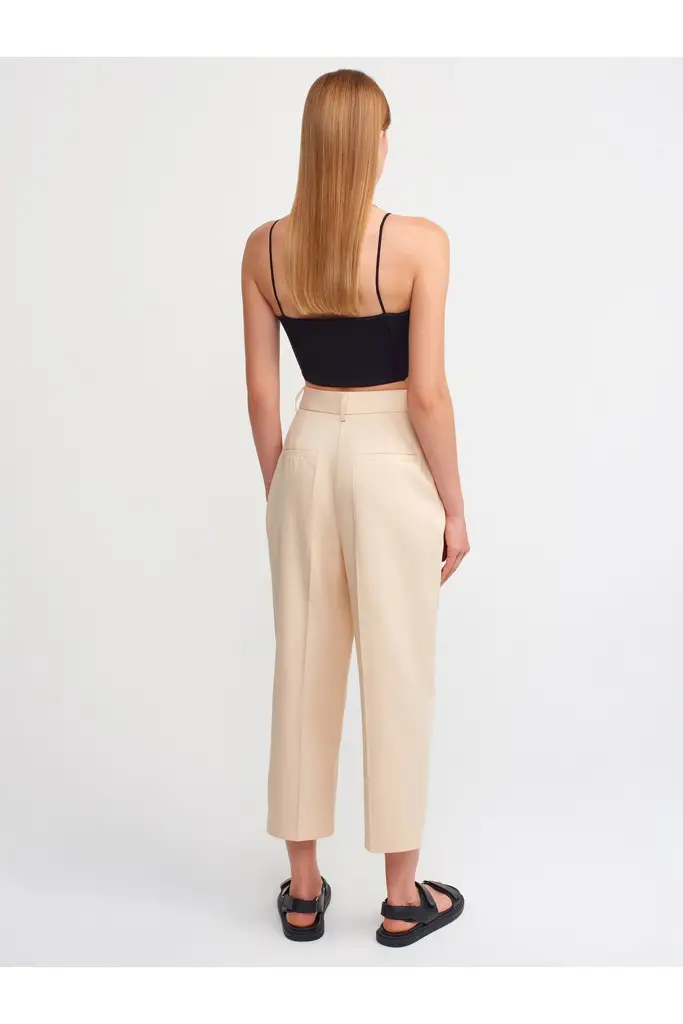 DİLVİN YÜKSEK BEL CROP PANTOLON 70346