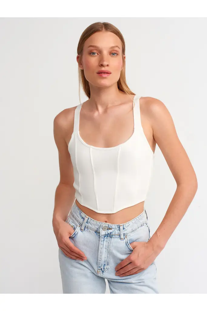 DİLVİN ARKASI BAĞCIKLI CROP ATLET 10216